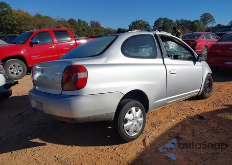 2002 Toyota Echo из США, поврежденный, VIN JTDAT123X20256450